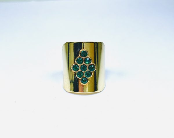 Bague SALOMEE Emeraude - PRINCESS TO LEND