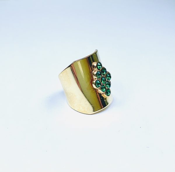 Bague SALOMEE Emeraude - PRINCESS TO LEND – Image 2