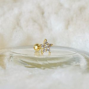 Piercing ETOILE DORE - PRINCESS TO LEND