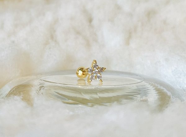 Piercing ETOILE DORE - PRINCESS TO LEND