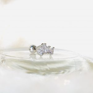 Piercing COURONNE ARGENT - PRINCESS TO LEND