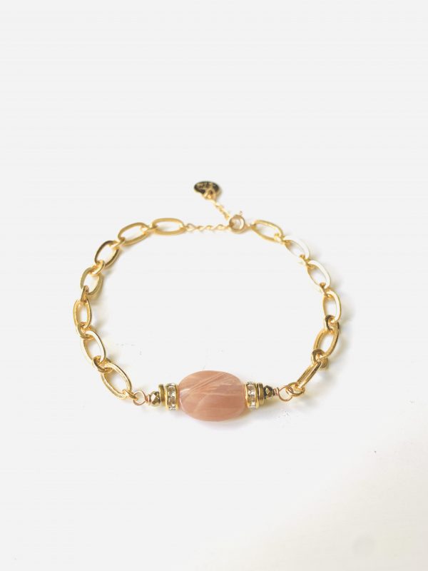 Bracelet Paisley PIERRE DE LUNE Orange - PRINCESS TO LEND