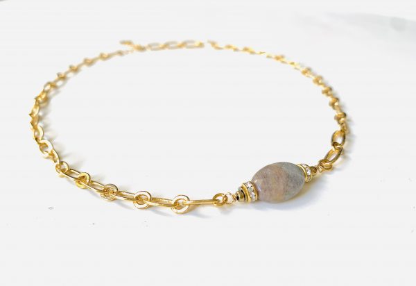Collier PAISLEY Labradorite - PRINCESS TO LEND – Image 2