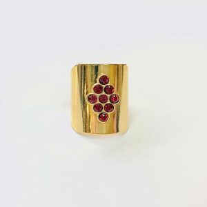 Bague SALOMEE Rubis - PRINCESS TO LEND