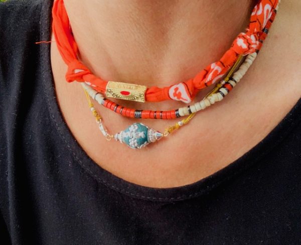 BANDANA Orange - PRINCESS TO LEND – Image 2