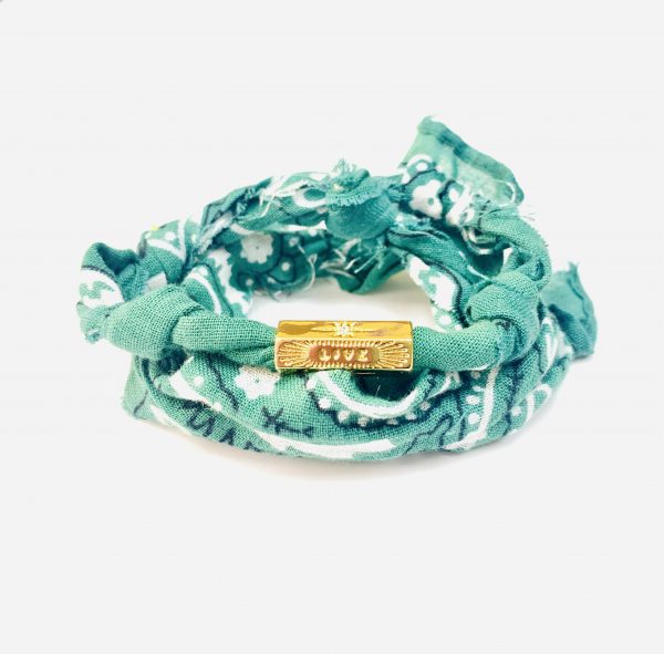BANDANA Vert Foncé - PRINCESS TO LEND