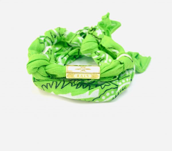 BANDANA Vert - PRINCESS TO LEND