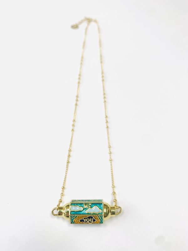 Collier CLOTHILDE Rouge - PRINCESS TO LEND – Image 3