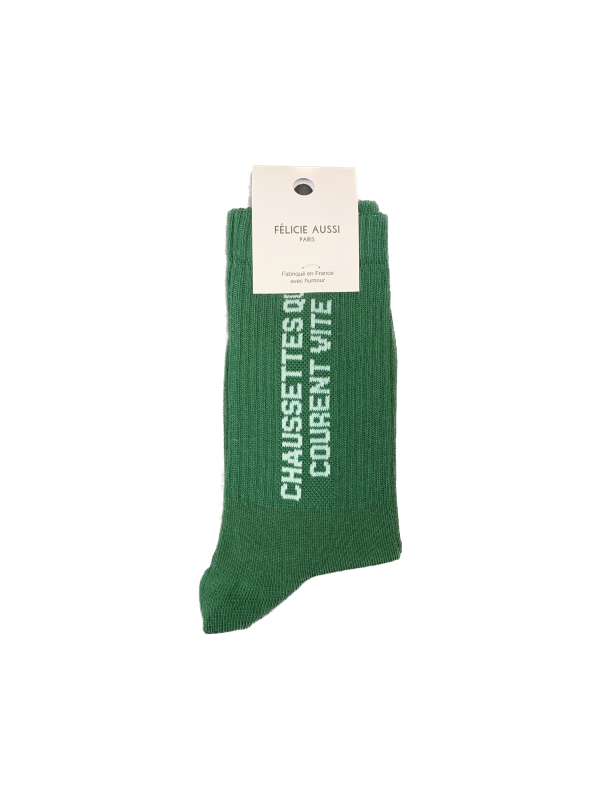 Chaussettes QUI COURENT VITE - FELICIE AUSSI