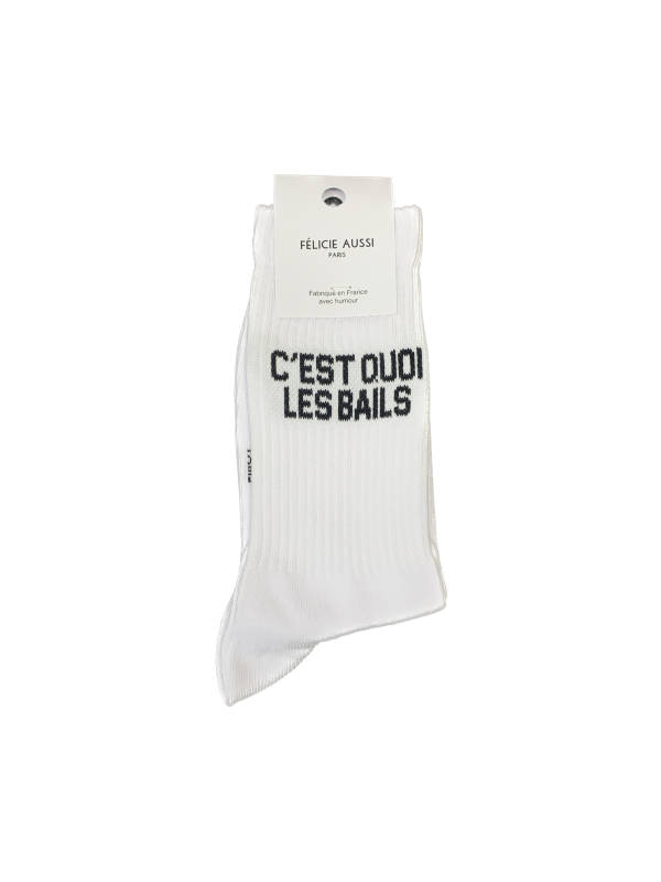 Chaussettes C'EST QUOI LES BAILS - FELICIE AUSSI