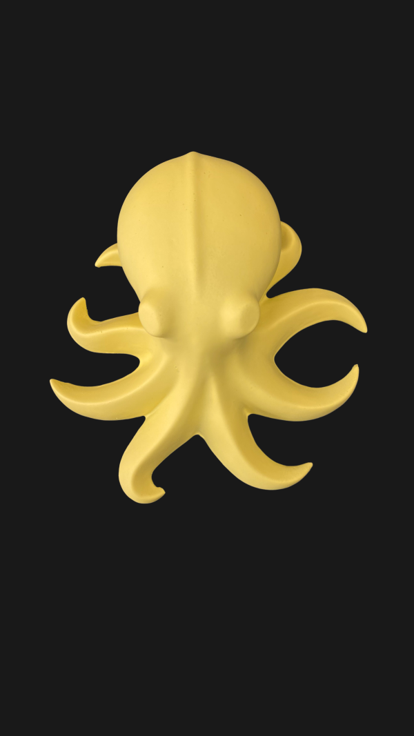 Poulpe Jaune Fluo - LE POULPE BY TIBO