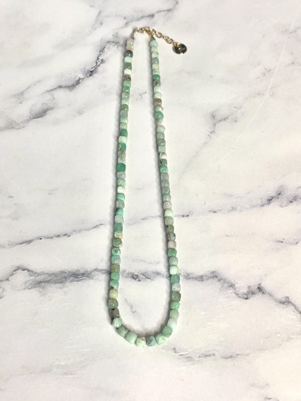 Collier SOFIA Chrysophase - PRINCESS TO LEND – Image 2