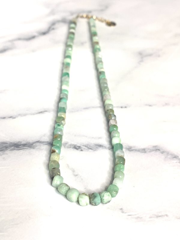 Collier SOFIA Chrysophase - PRINCESS TO LEND