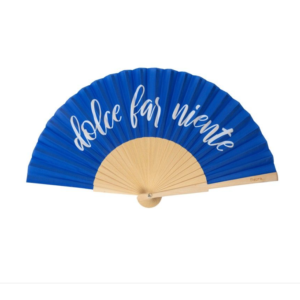 Eventail DOLCE FARNIENTE Bleu