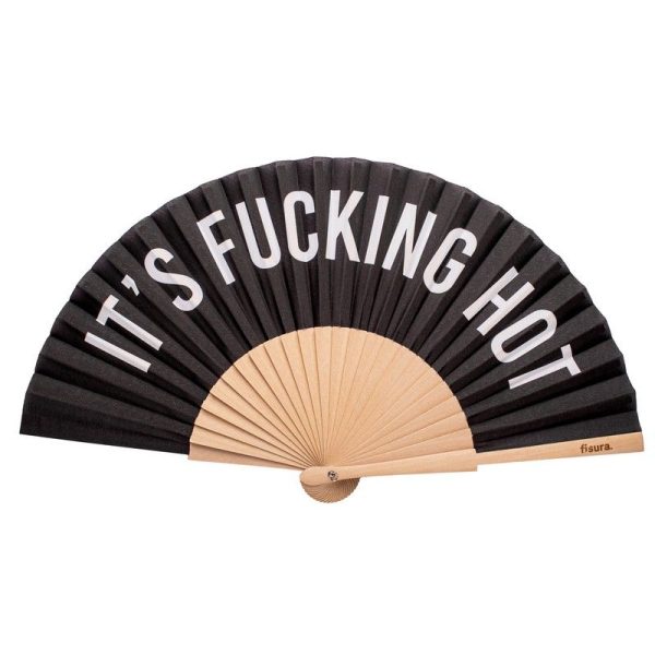 Eventail - IT'S FUCKING HOT - NOIR & BLANC