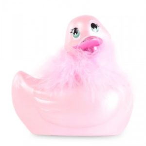 CANARD VIBRANT ROSE FOURRURE