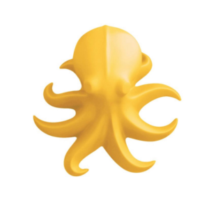 Poulpe Jaune Fluo - LE POULPE BY TIBO