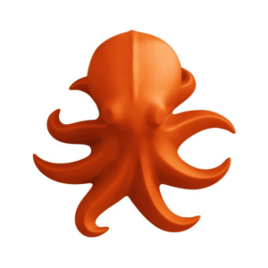 Poulpe Orange - LE POULPE BY TIBO