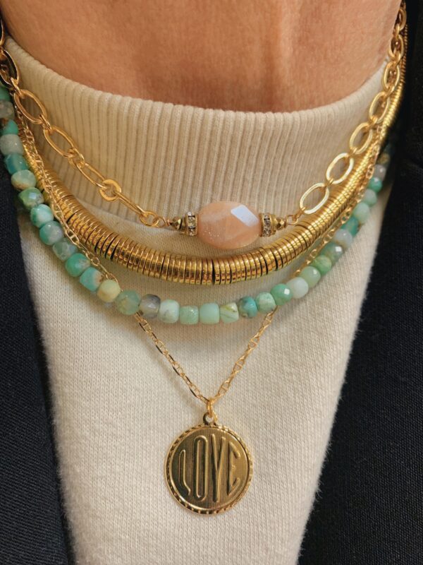 Collier LOVE 40cm - PRINCESS TO LEND – Image 3