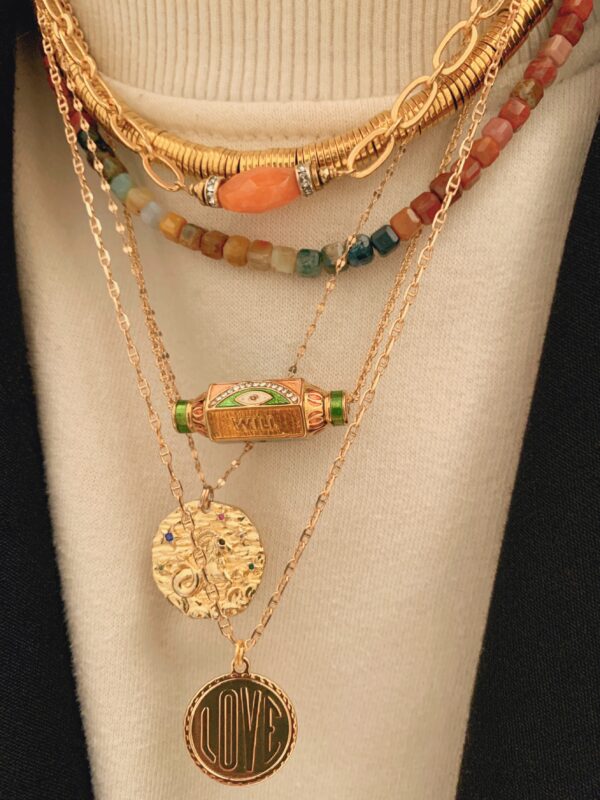 Collier LOVE 50cm - PRINCESS TO LEND – Image 3