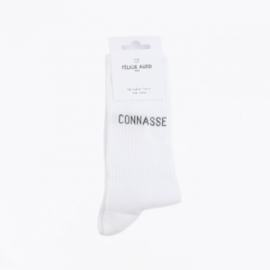 Chaussettes Blanches CONNASSE - FELICIE AUSSI