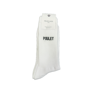 Chaussettes Blanches POULET - FELICIE AUSSI