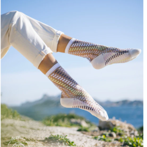 Chaussettes AZULEJOS Pastel - ATELIER SAINT EUSTACHE