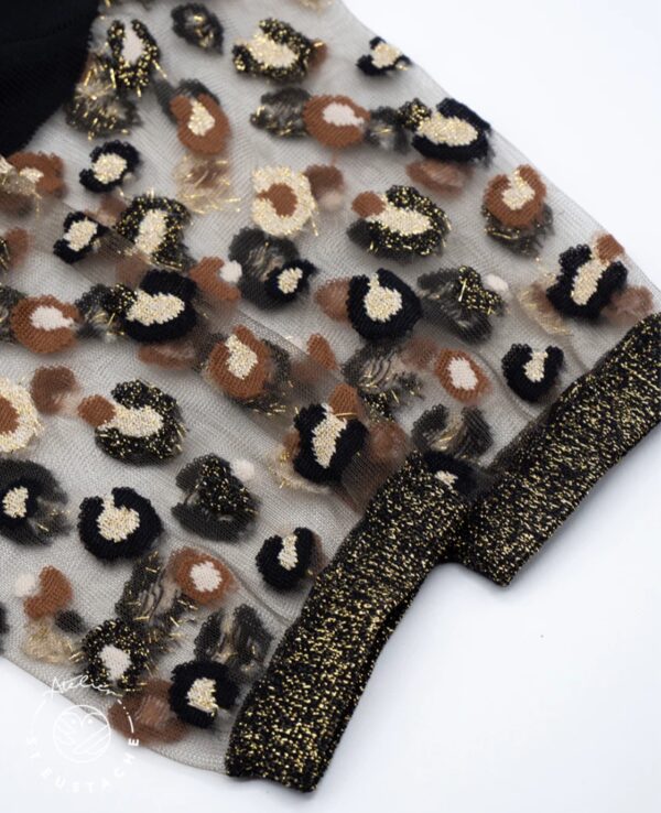 Chaussettes HORSESHOE BLEND Gold - ATELIER SAINT EUSTACHE – Image 2