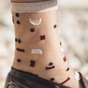 Chaussettes KANSAS PIVOT Gold - ATELIER SAINT EUSTACHE