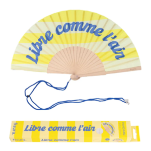 Eventail LIBRE COMME L'AIR