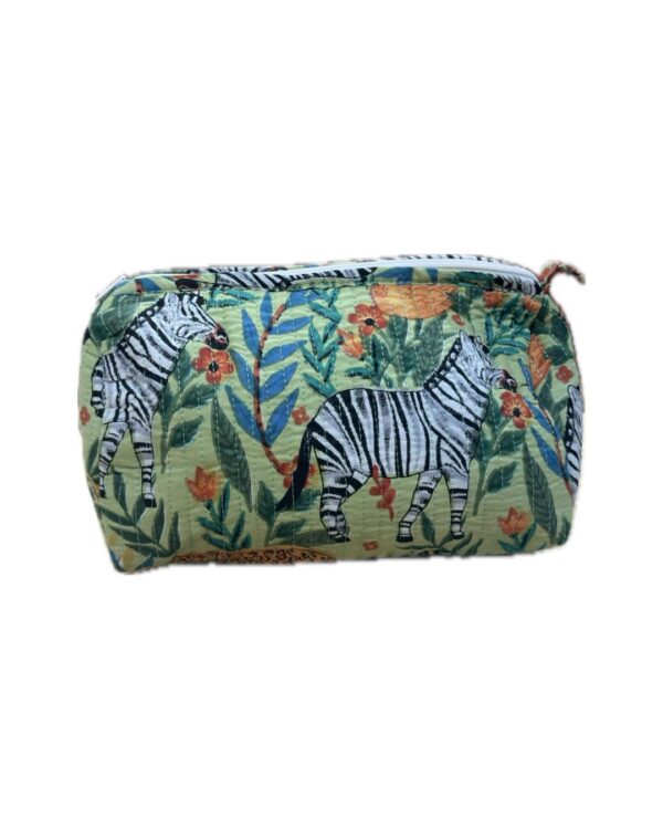 Trousse Indien Block Print Savane - By La Boutik