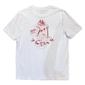 Tee shirt MARS rouge - By LA BOUTIK