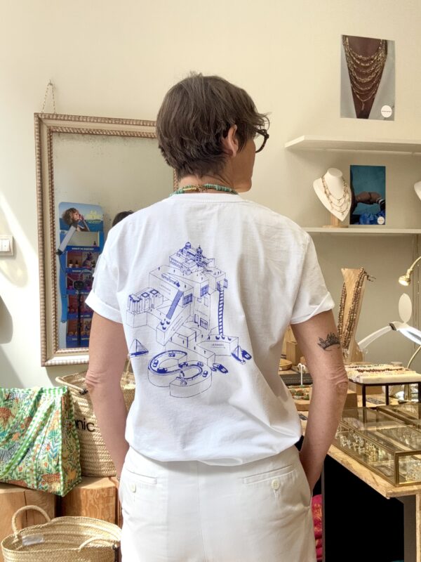 Tee shirt MARS Bleu OM - By LA BOUTIK – Image 3
