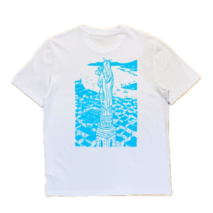 Tee shirt BONNE MERE Bleu OM - By LA BOUTIK