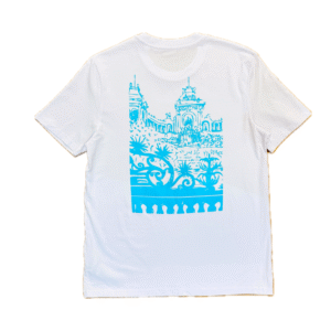 Tee shirt PALAIS LONGCHAMP Bleu OM - By LA BOUTIK