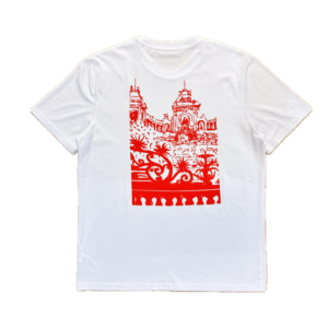 Tee shirt PALAIS LONGCHAMP Rouge - By LA BOUTIK