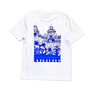 Tee shirt PALAIS LONGCHAMP Bleu - By LA BOUTIK