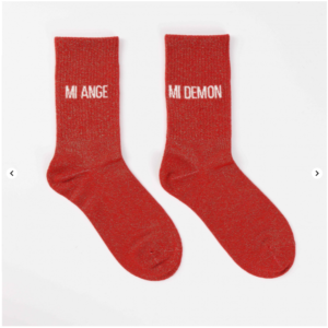 Chaussettes MI ANGE MI DEMON
