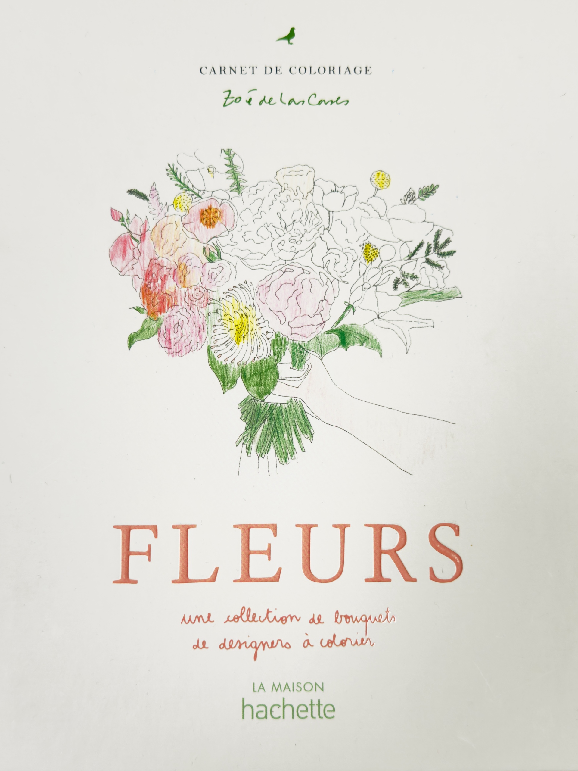 Livre à colorier FLEURS