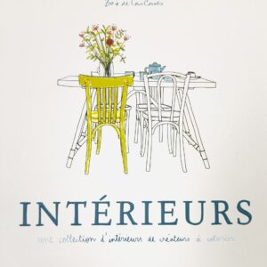 Livre à colorier INTERIEURS
