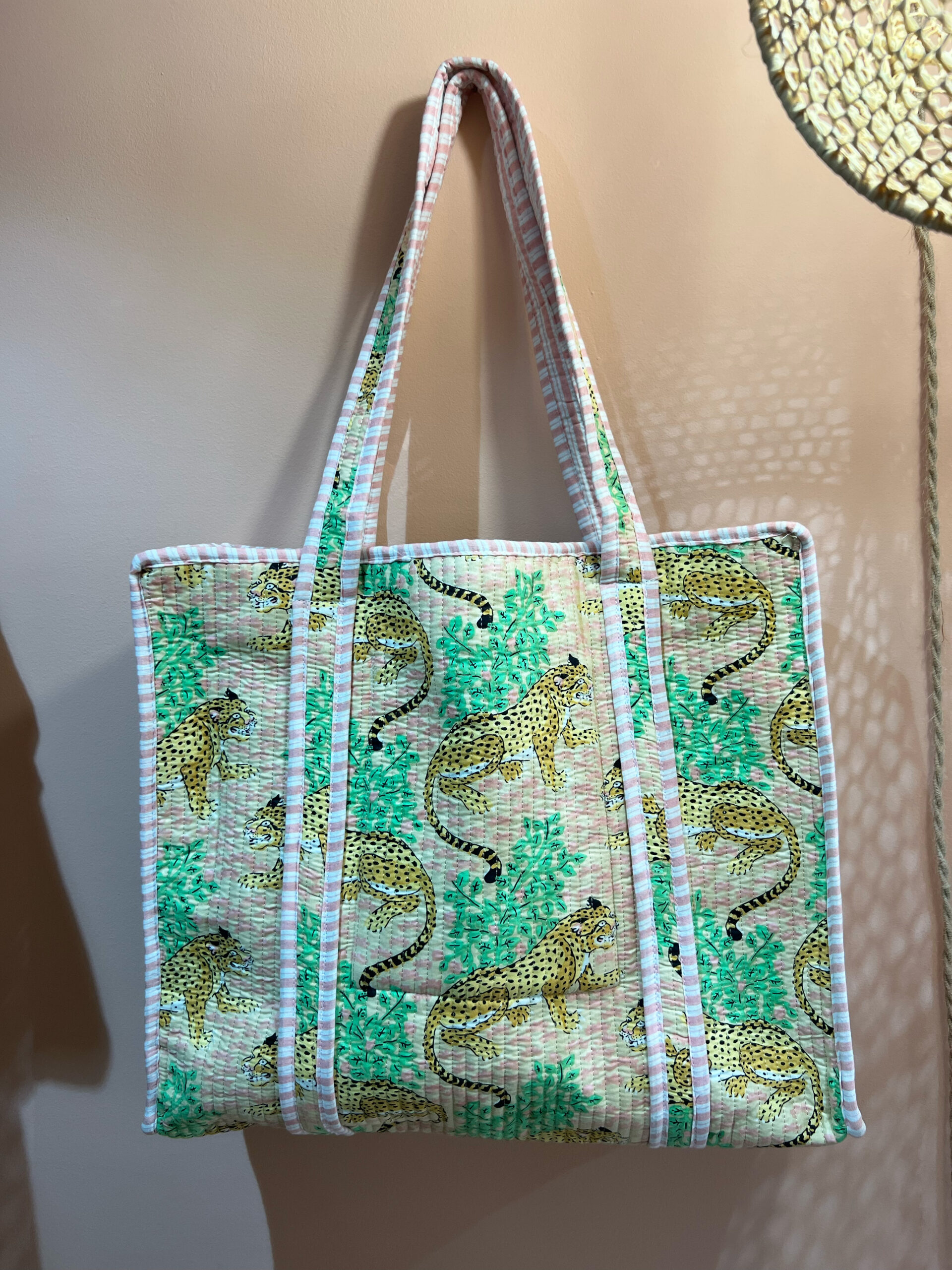 Sac Cabas Tigres Tropical - By La Boutik