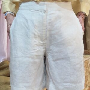 Short MURPHY en lin Beige - Jc Sophie