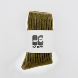 Chaussettes Angora Femme Kaki - 56 RUE SAINTE