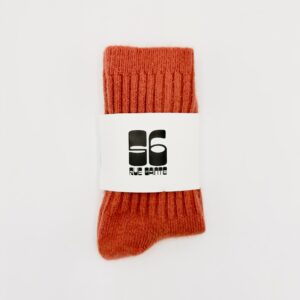 Chaussettes Angora Femme Orange Terracotta - 56 RUE SAINTE
